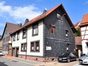 Barrier free modern apartment with terrace at the foot of Hallenburg Castle in Steinbach-Hallenberg, Schmalkalden-Meiningen